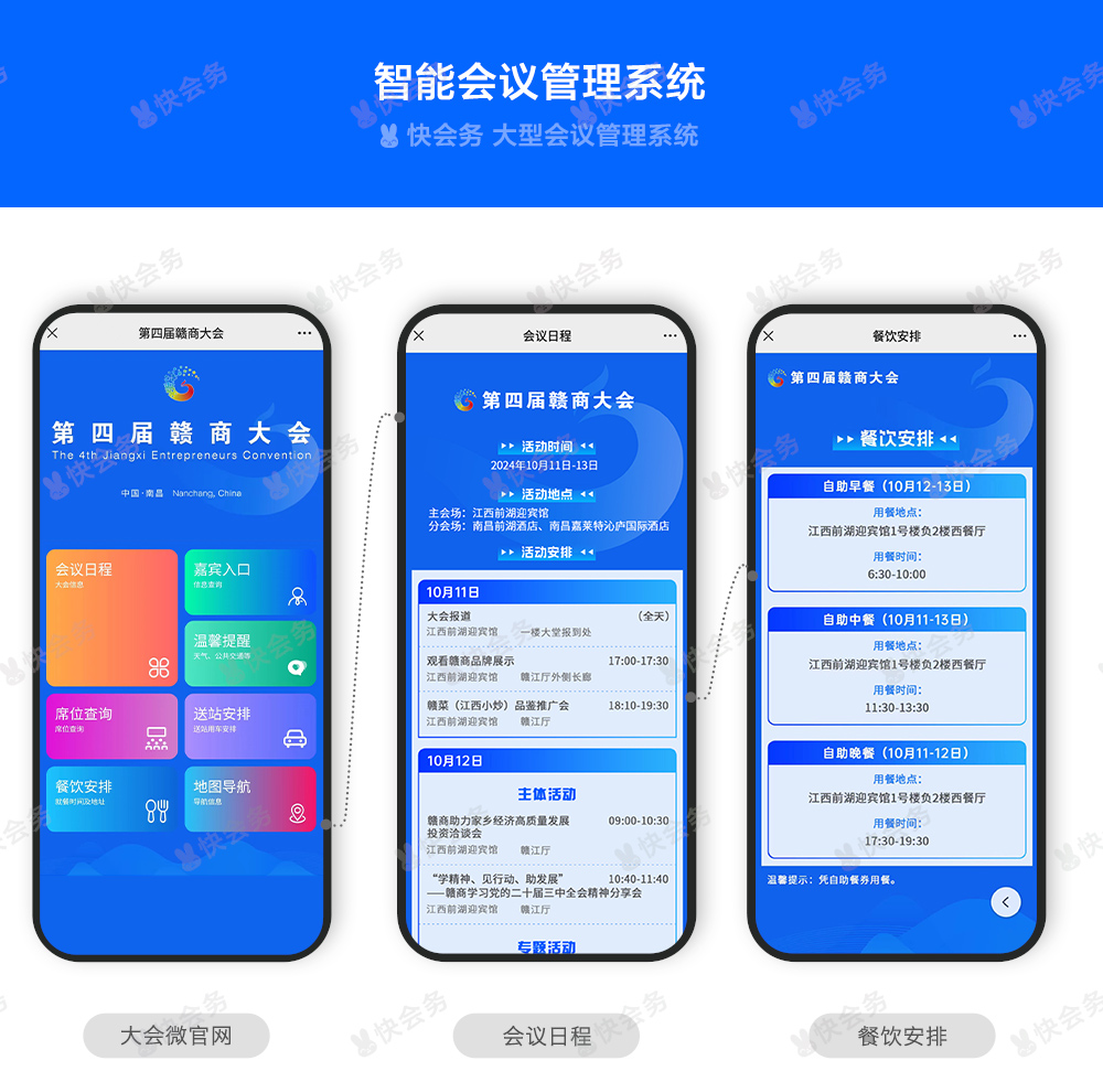 快会务 数字会议管理系统