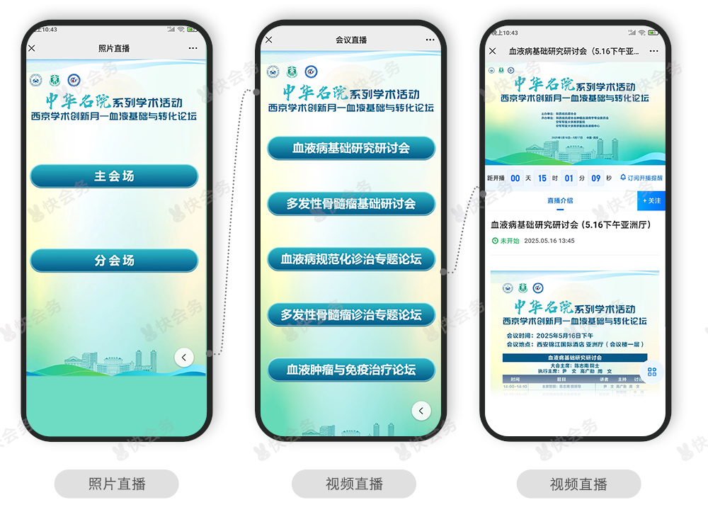 快会务 医学会议管理系统
