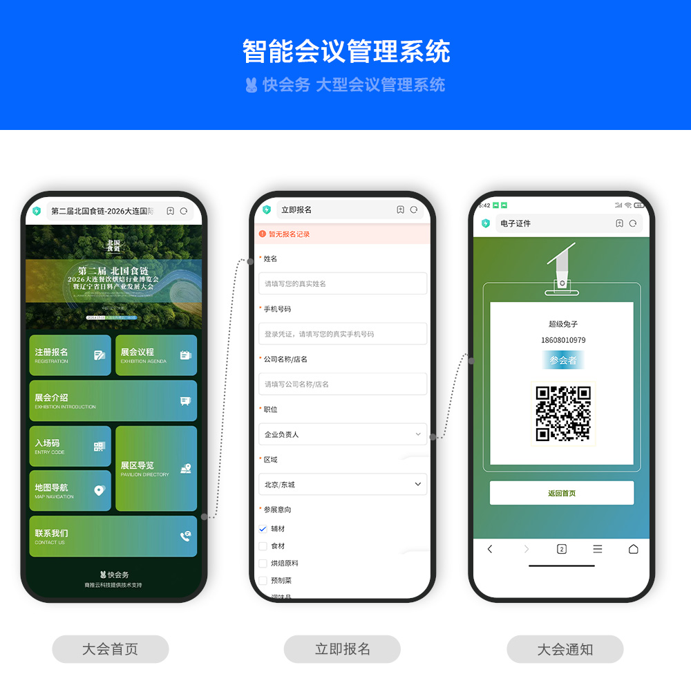 大型会议管理系统